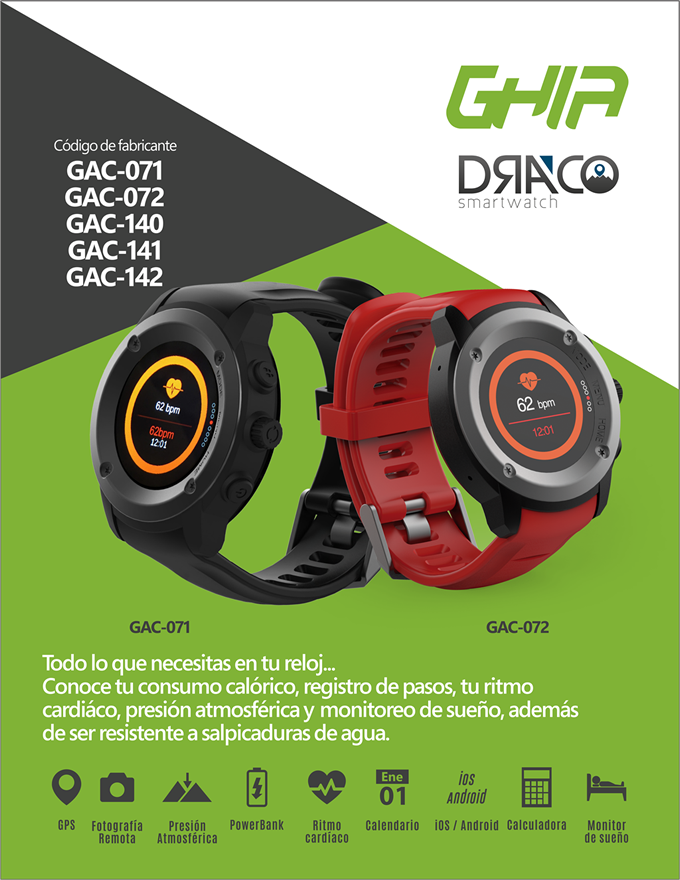 Reloj discount ghia draco